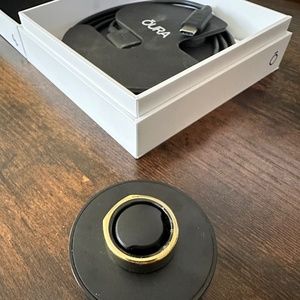 Oura Ring Gen 3 Heritage Gold Activity & Sleep Tracker US Size 8